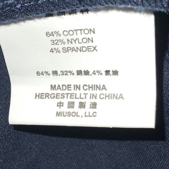 Miusol Fit & Flare Dress Womens XL 3/4 Sleeve V-Neck Stretch Casual Officewear - Picture 9 of 9